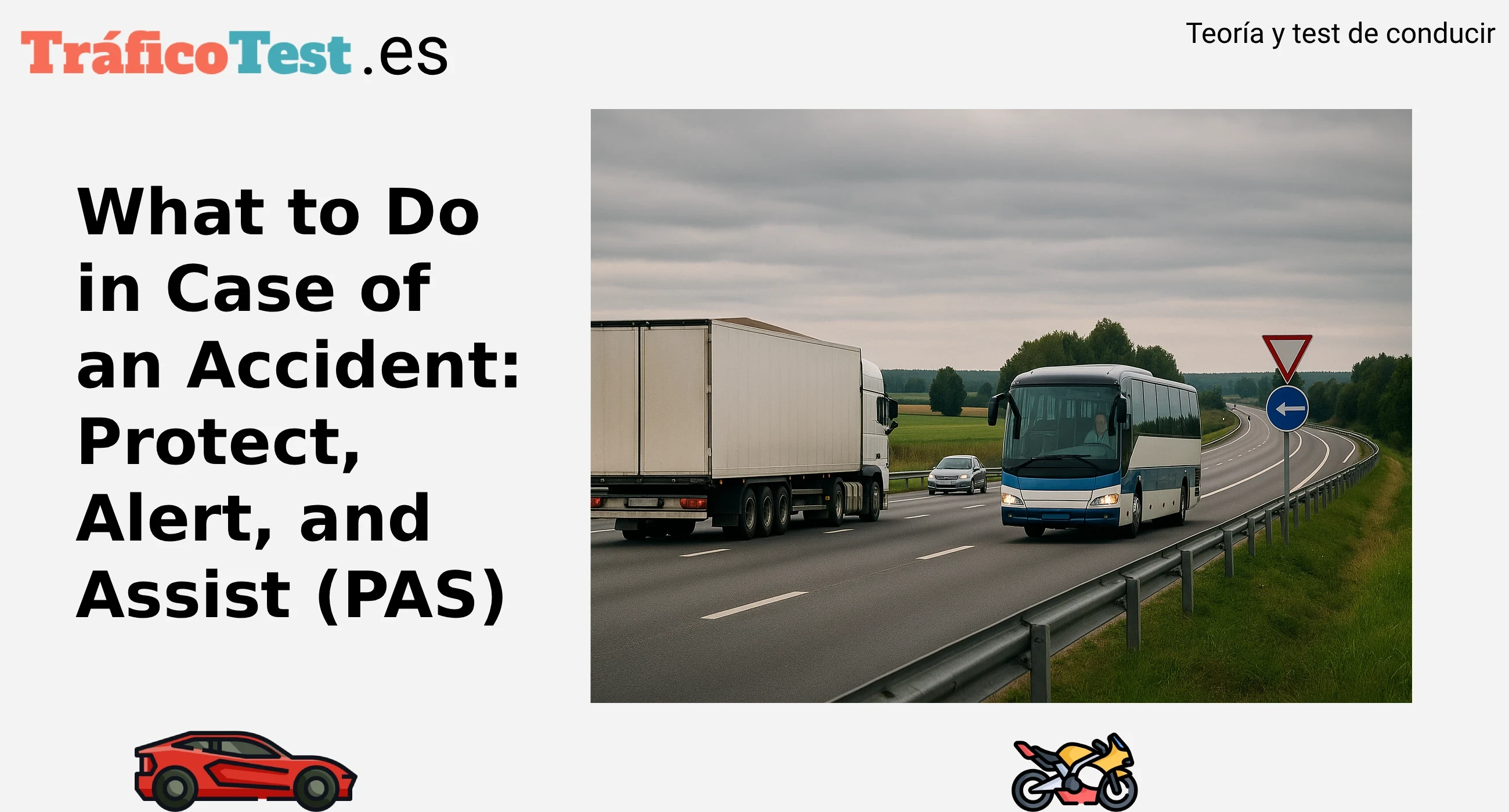 What to Do in Case of an Accident: Protect, Alert, and Assist (PAS)