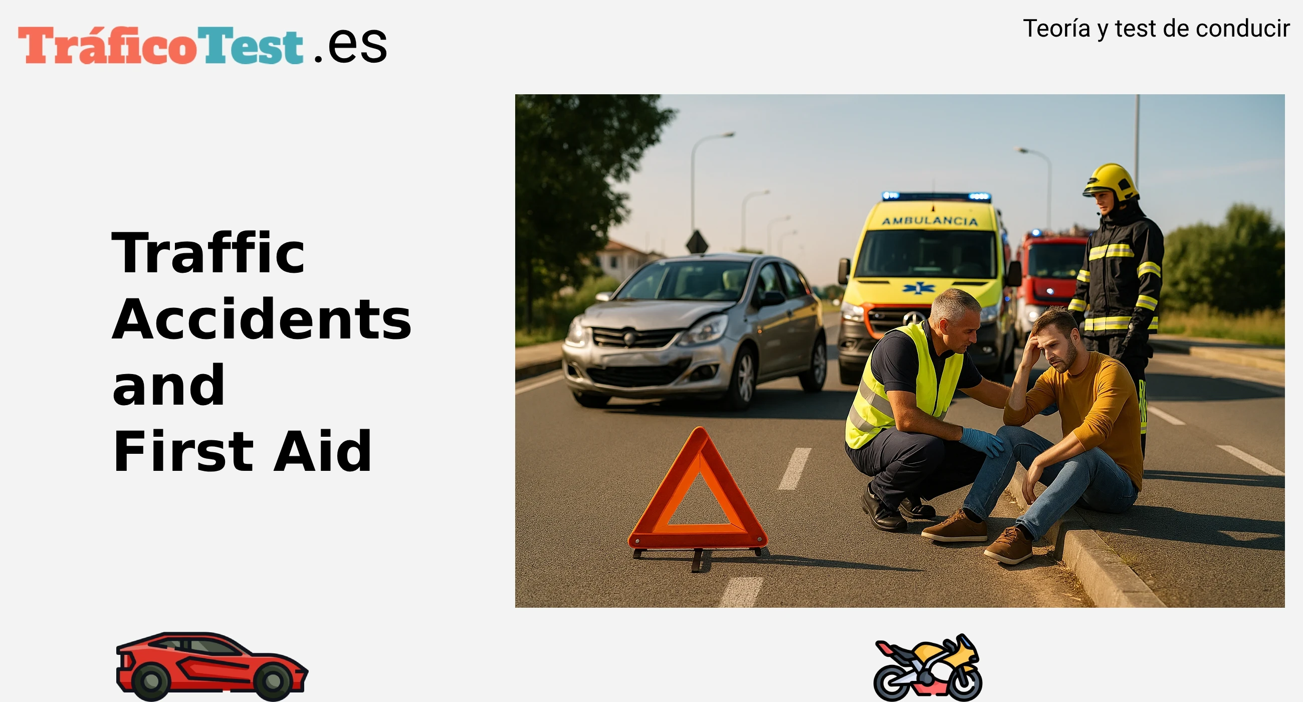 Traffic Accidents and First Aid | DGT Theory 2025