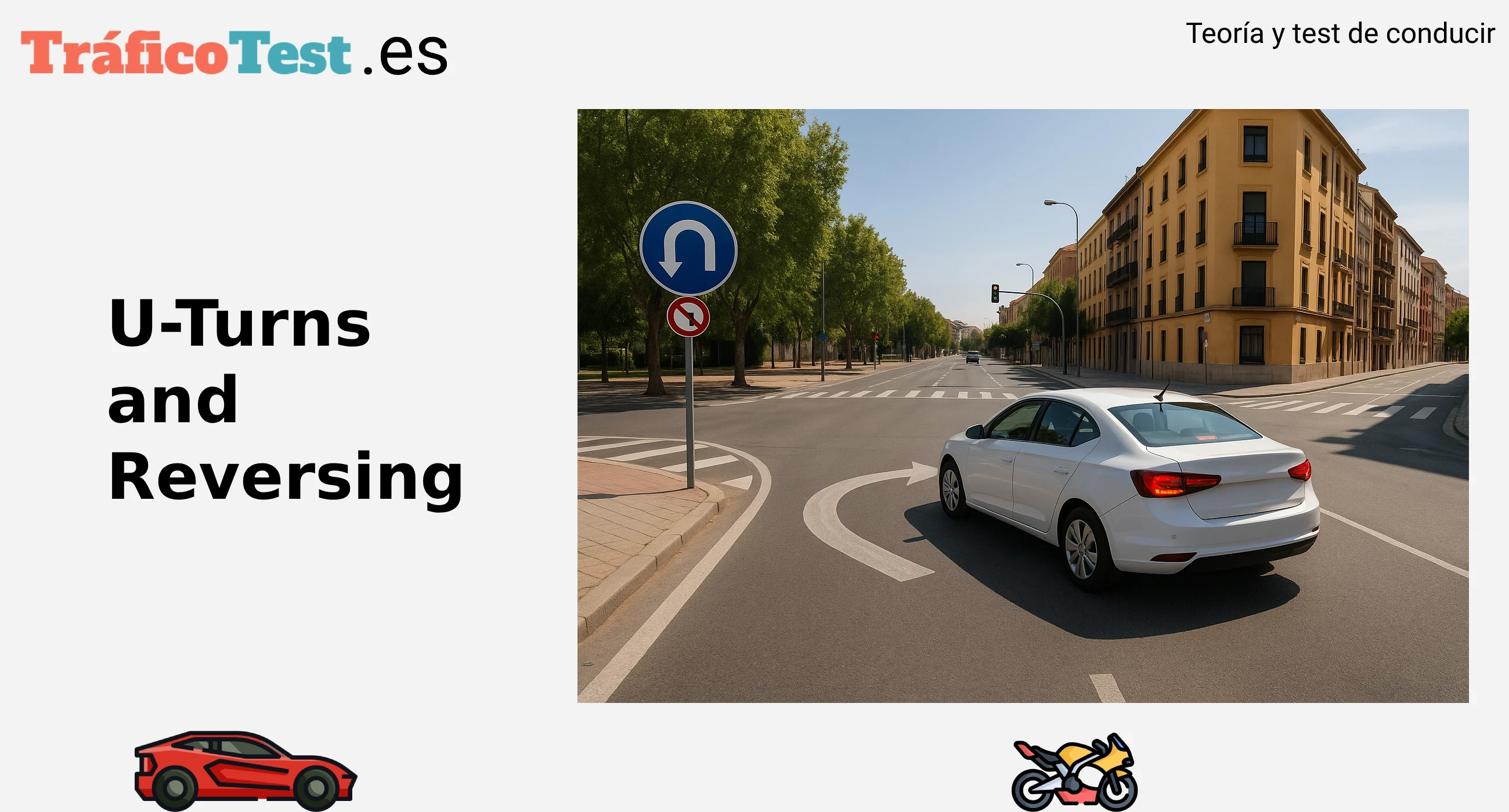 U-Turns and Reversing: DGT Driving Rules