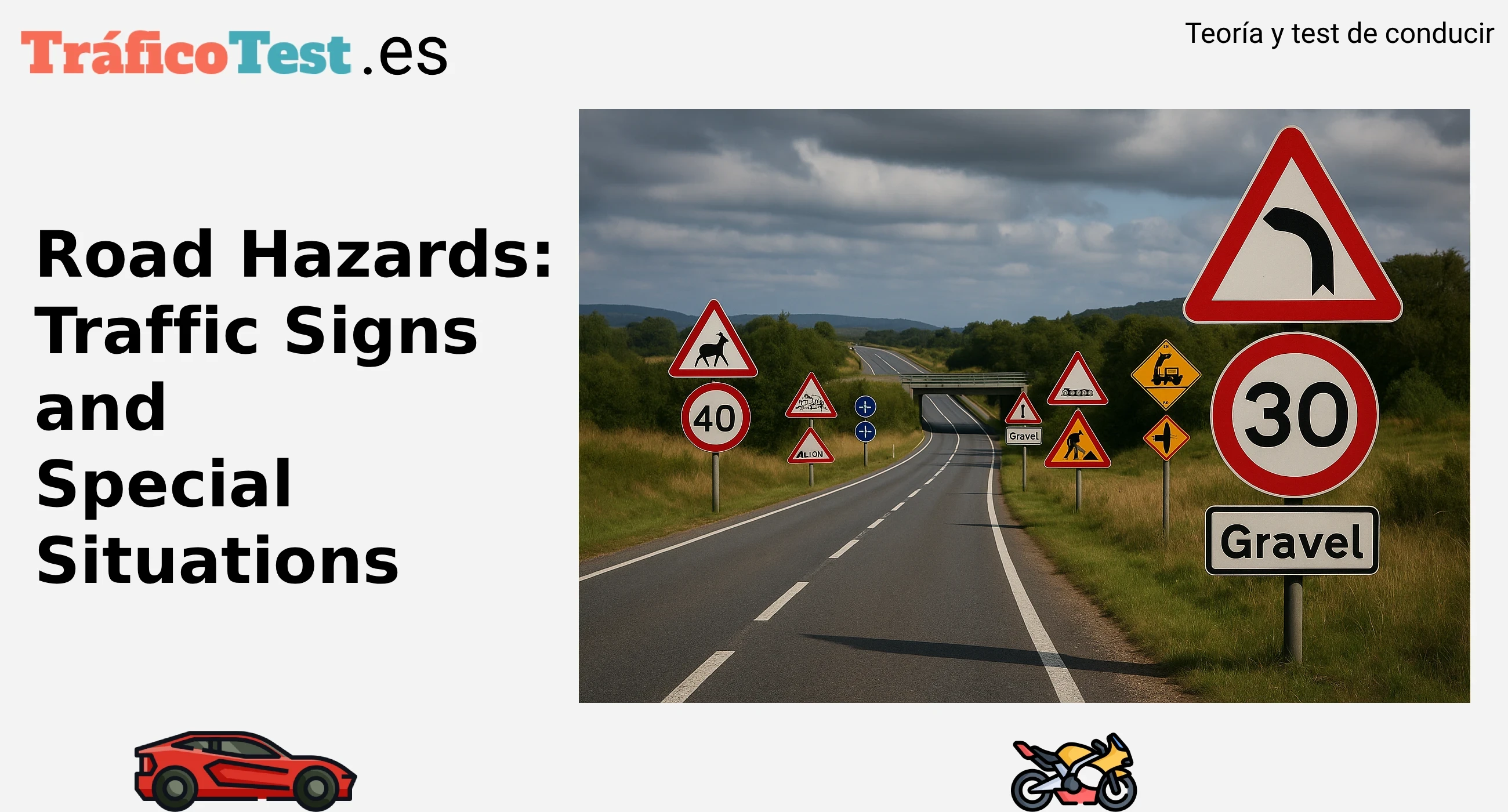 Road Hazards: Traffic Signs and Special Situations