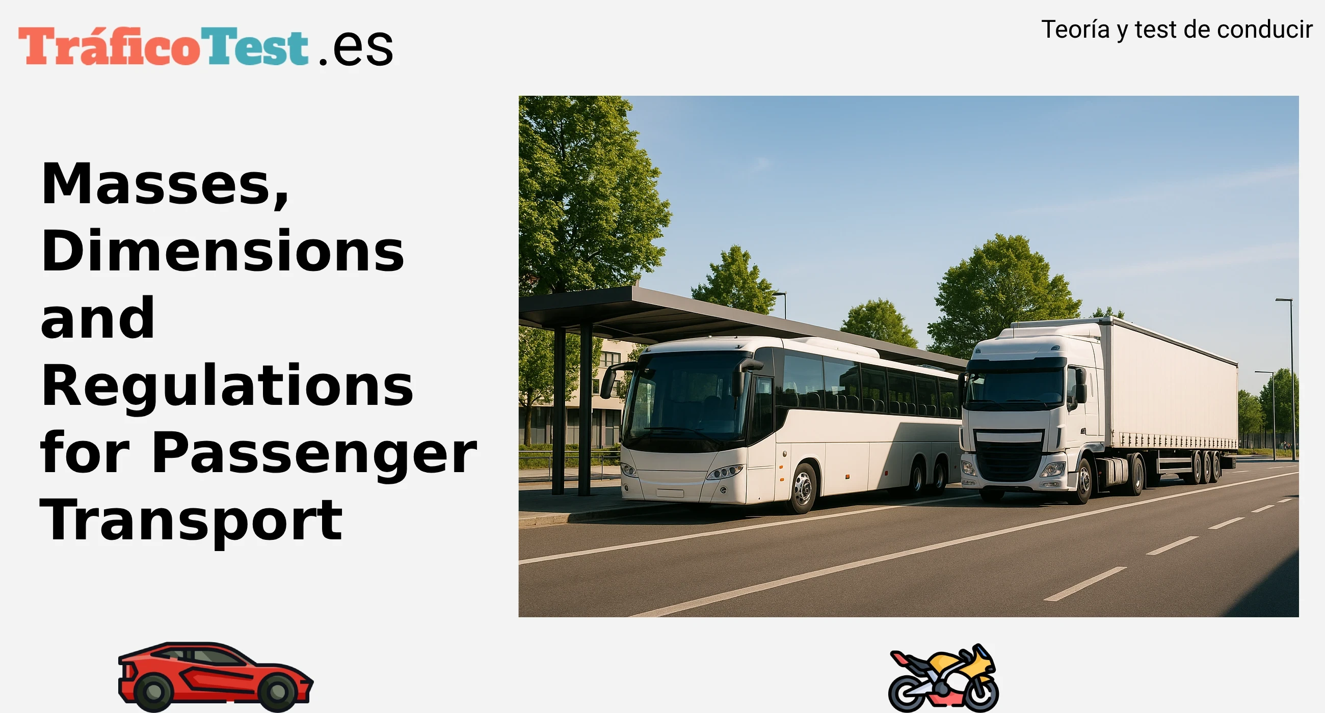 Masses, Dimensions and Regulations for Passenger Transport