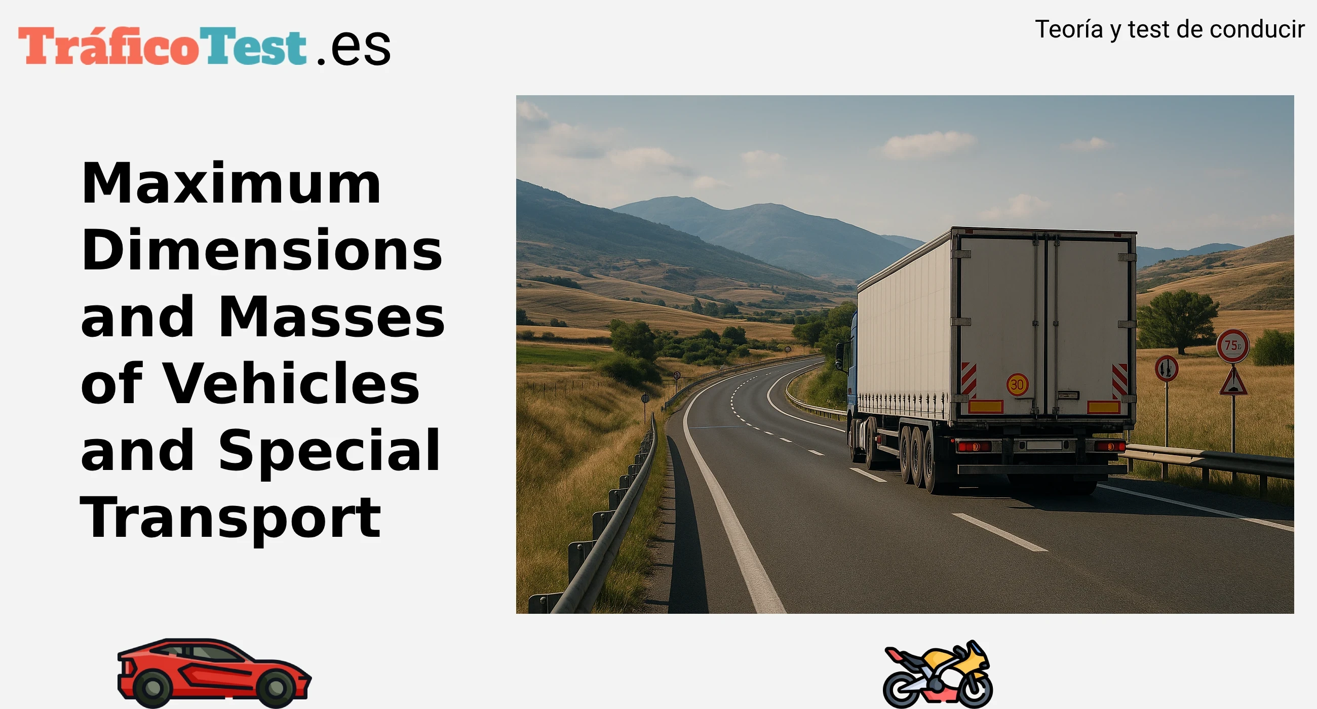 Maximum Dimensions and Masses of Vehicles and Special Transport