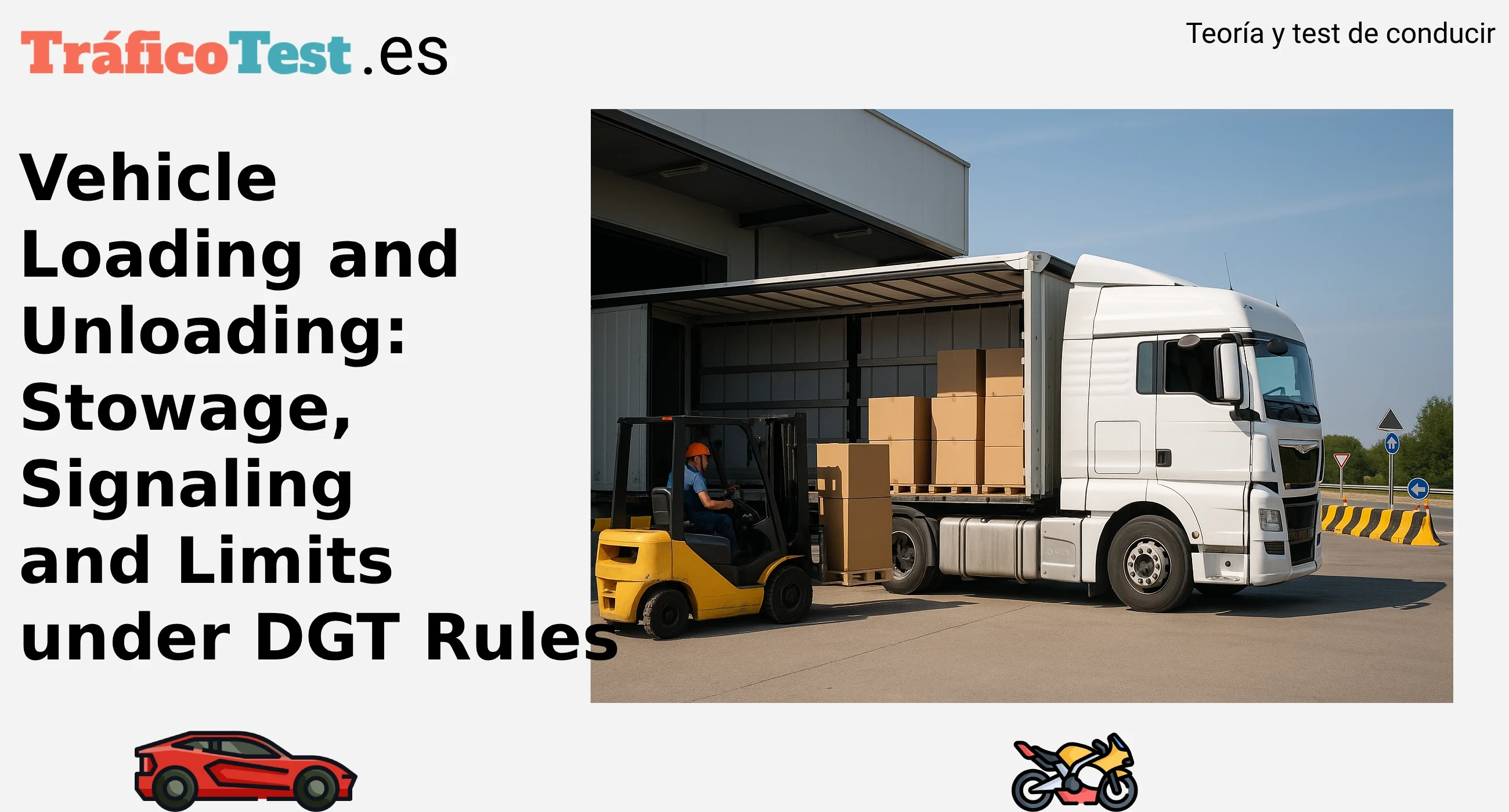 Vehicle Loading and Unloading: Stowage, Signaling and Limits under the DGT