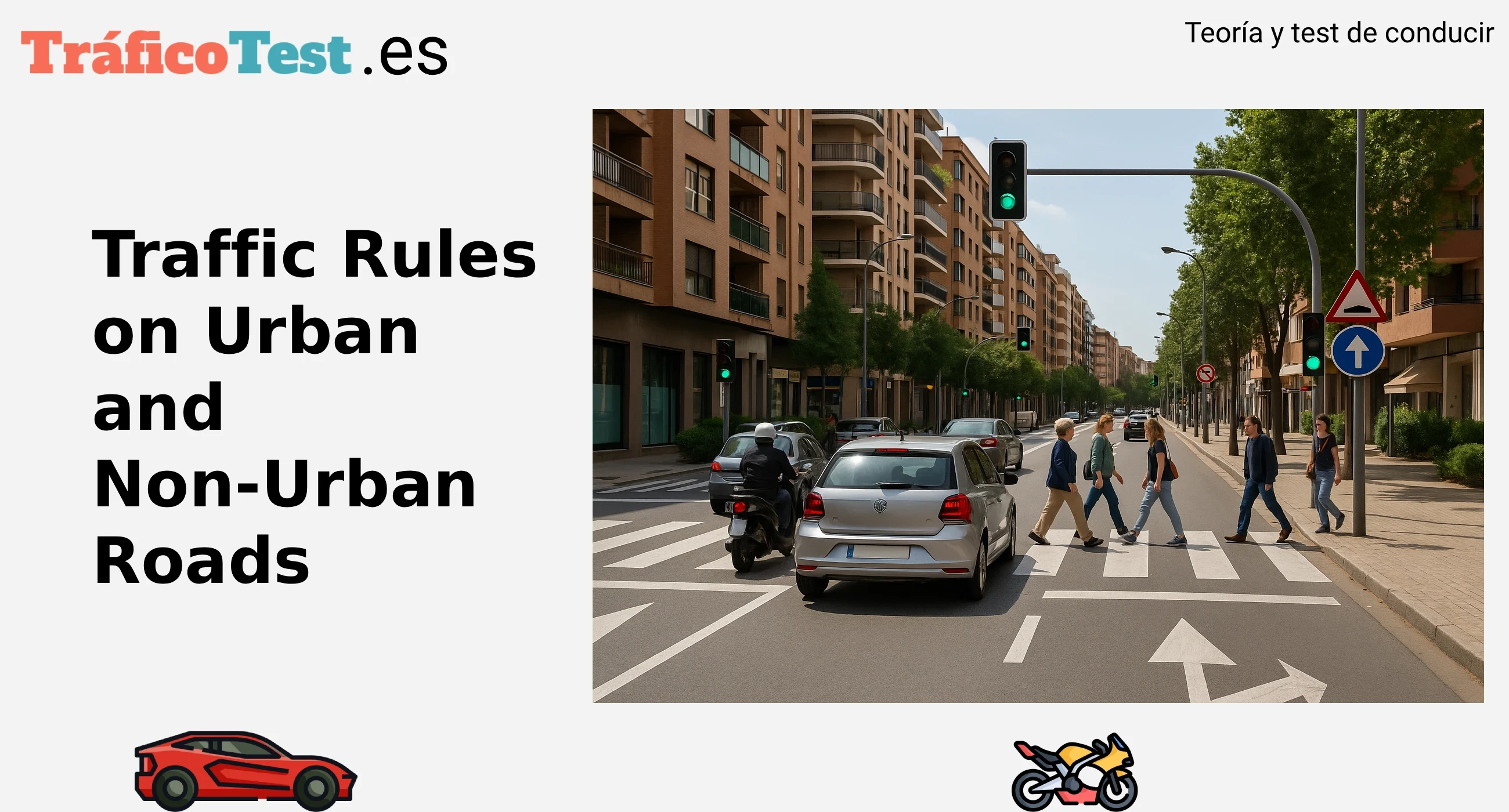 Traffic Rules on Urban and Non-Urban Roads | DGT 2025