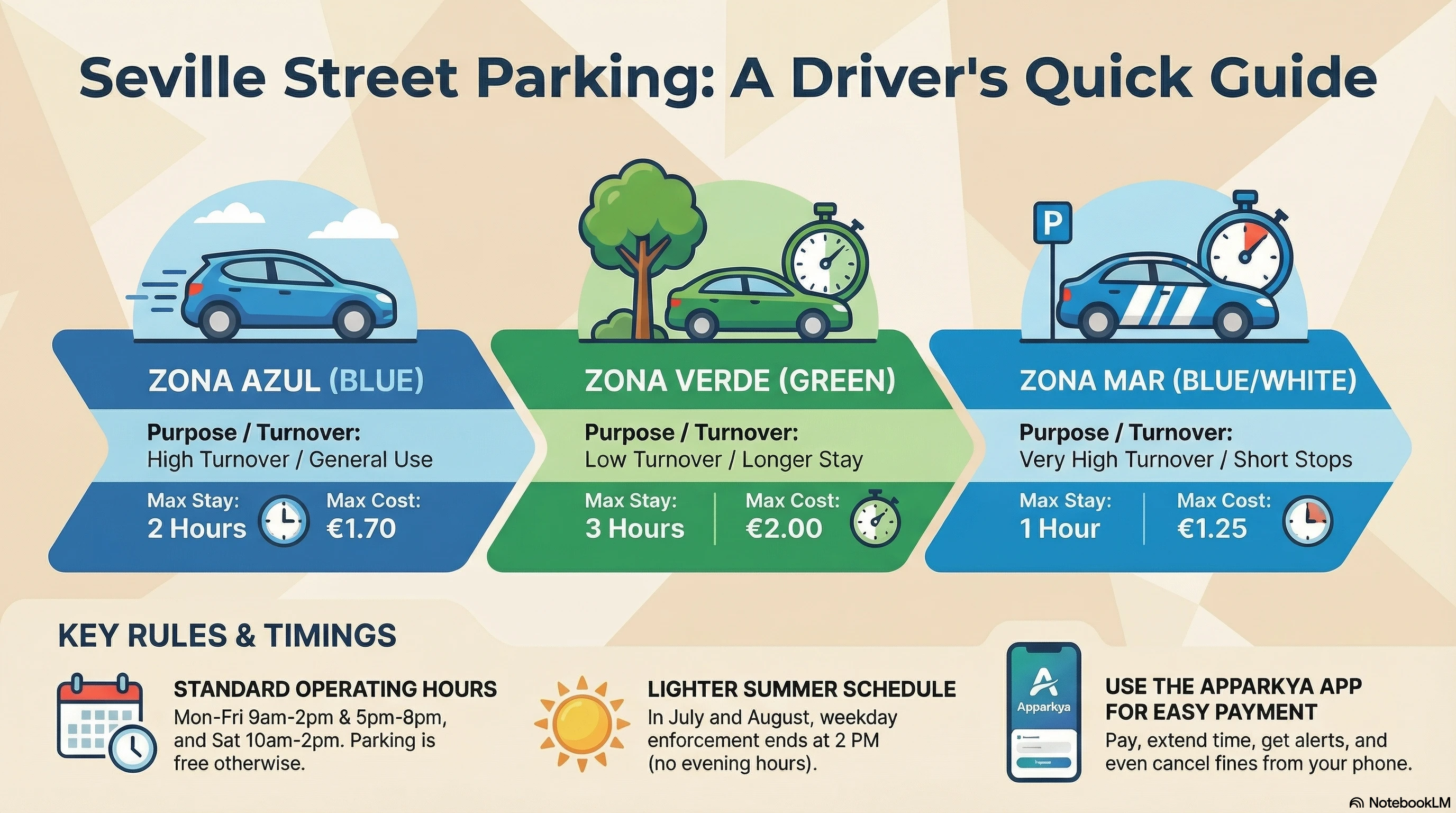 Parking in Sevilla