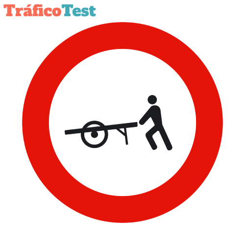 R-115 Entrada prohibida a carros de mano