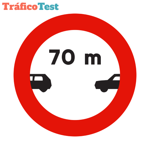 R-300 Separación mínima