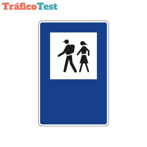 S-115 Starting point for hiking excursions