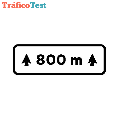 S-810 Longitud del tramo peligroso o sujeto a prescripción