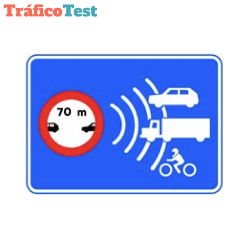 S-991f Control de separación mínima en autopista o autovía
