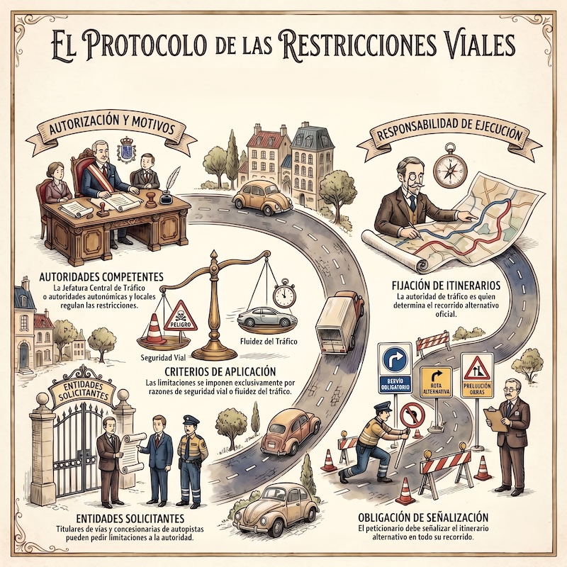 Ordenación especial del tráfico por razones de seguridad o fluidez de la circulación