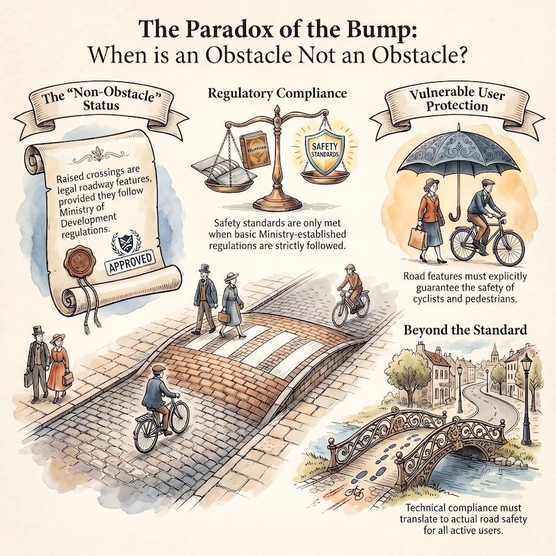 Signaling of obstacles and hazards