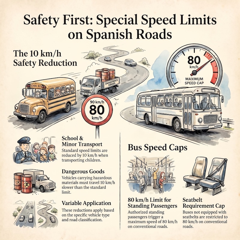 Maximum speeds on roads outside built-up areas