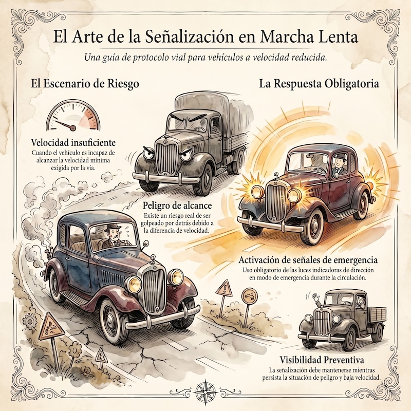 Velocidades mínimas en poblado y fuera de poblado
