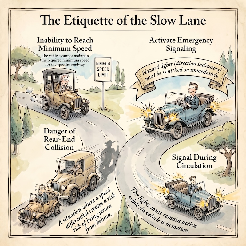 Minimum speeds in towns and cities