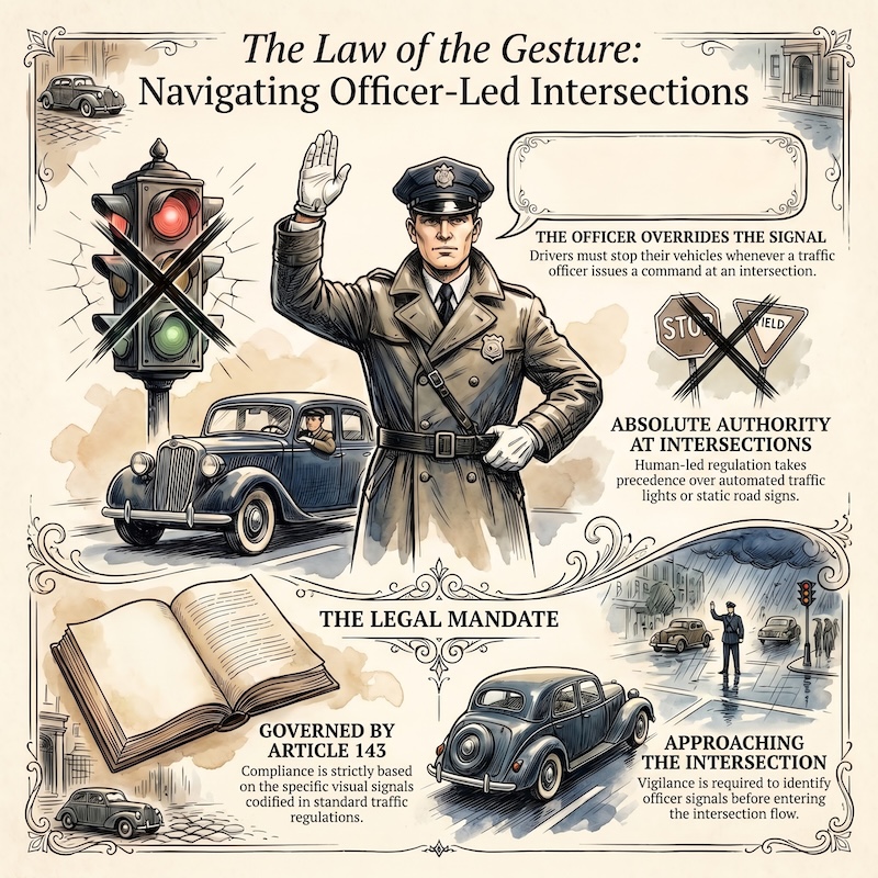 Signalized intersections