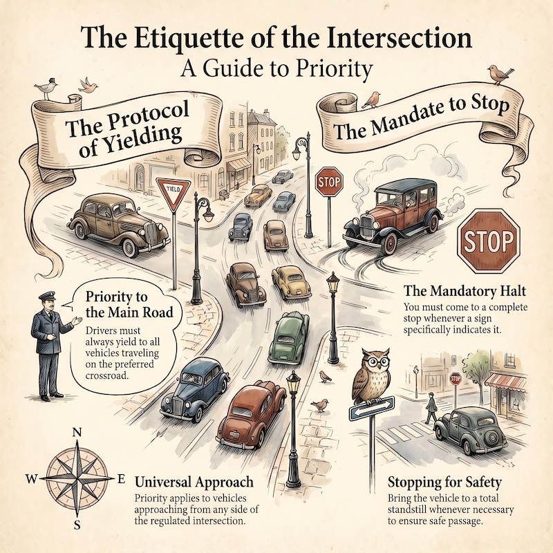 Signalized intersections