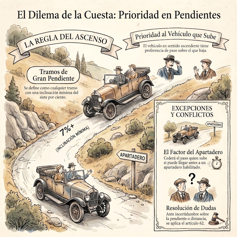 Tramos de gran pendiente
