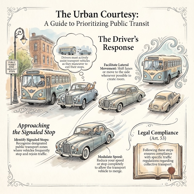 Obligation of other drivers to facilitate the maneuver
