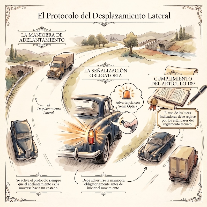 Adelantamiento y circulación paralela