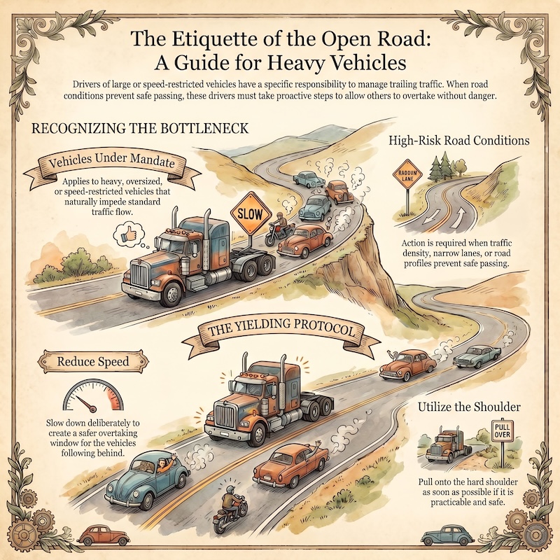 Obligations of the driver