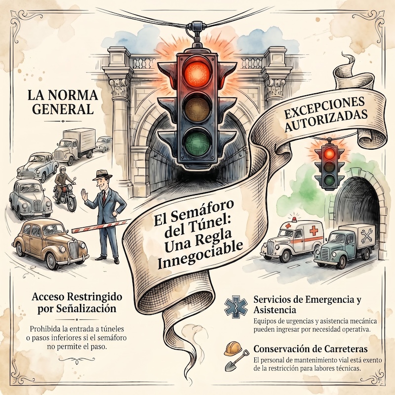 Barreras, semibarreras y semáforos