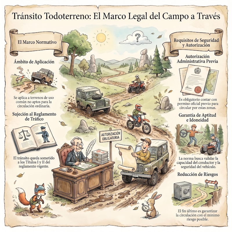 Ámbito de aplicación de las normas sobre tráfico