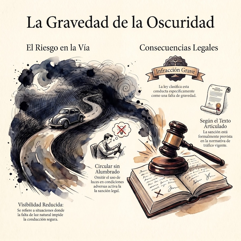 Condiciones que disminuyen la visibilidad