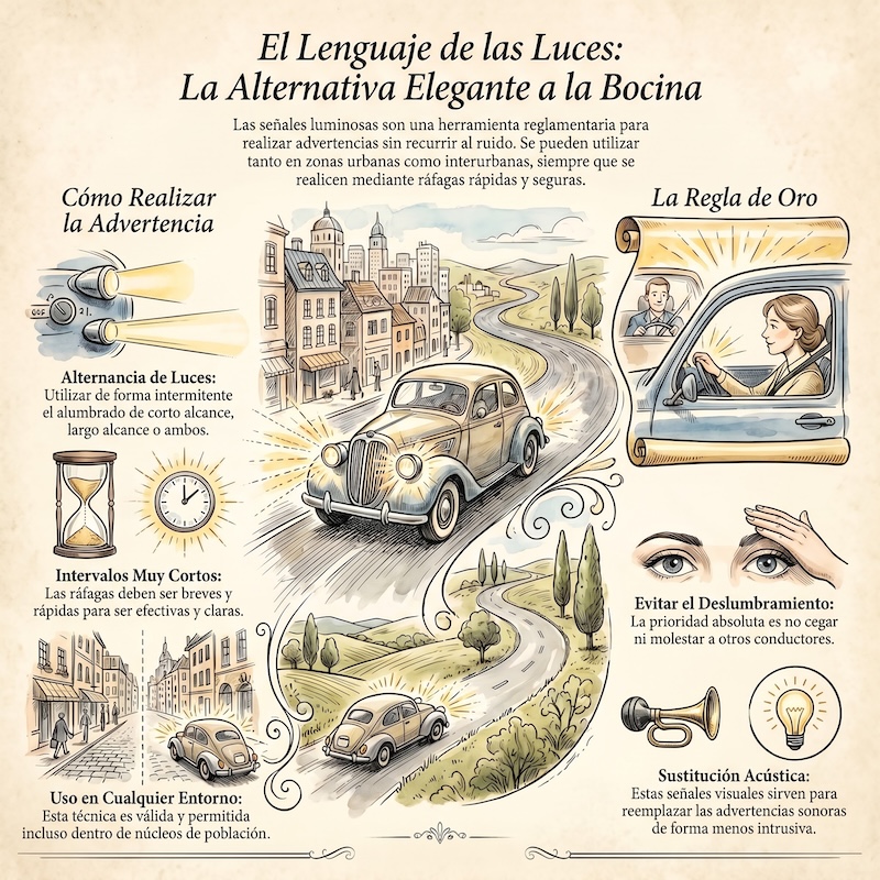 Advertencias ópticas