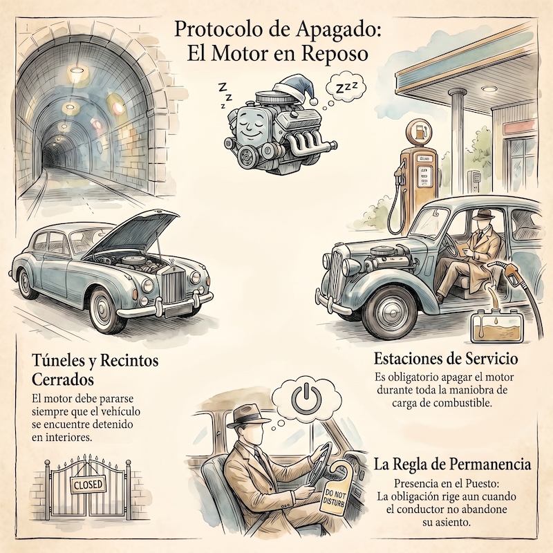 Apagado de motor