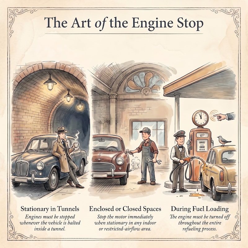Engine shutdown