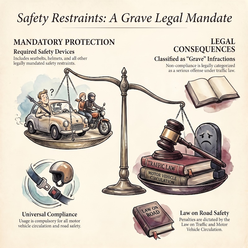Mandatory use and exceptions