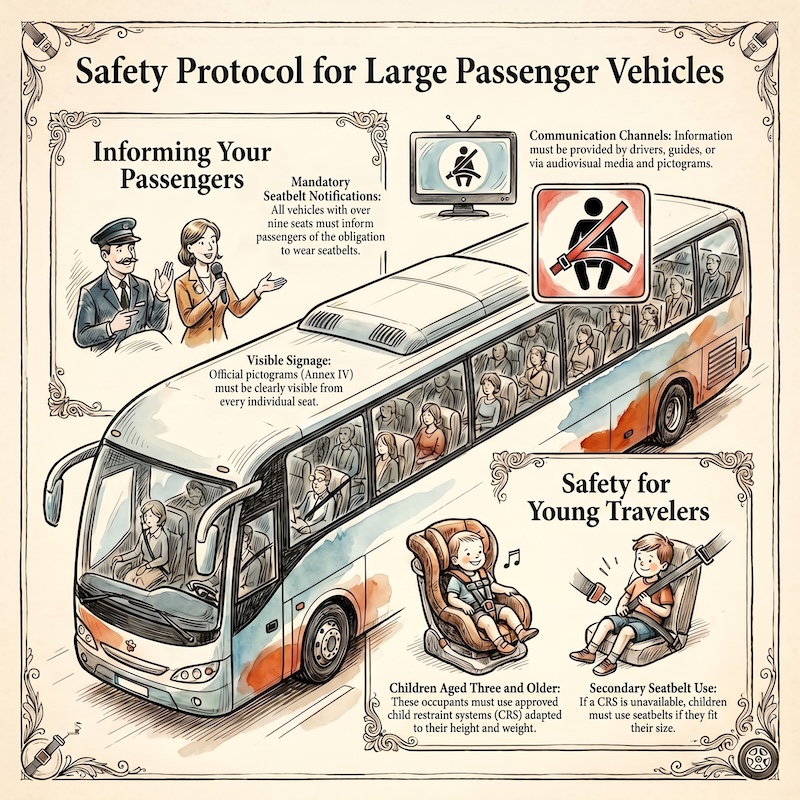 Approved seat belts and child restraint systems