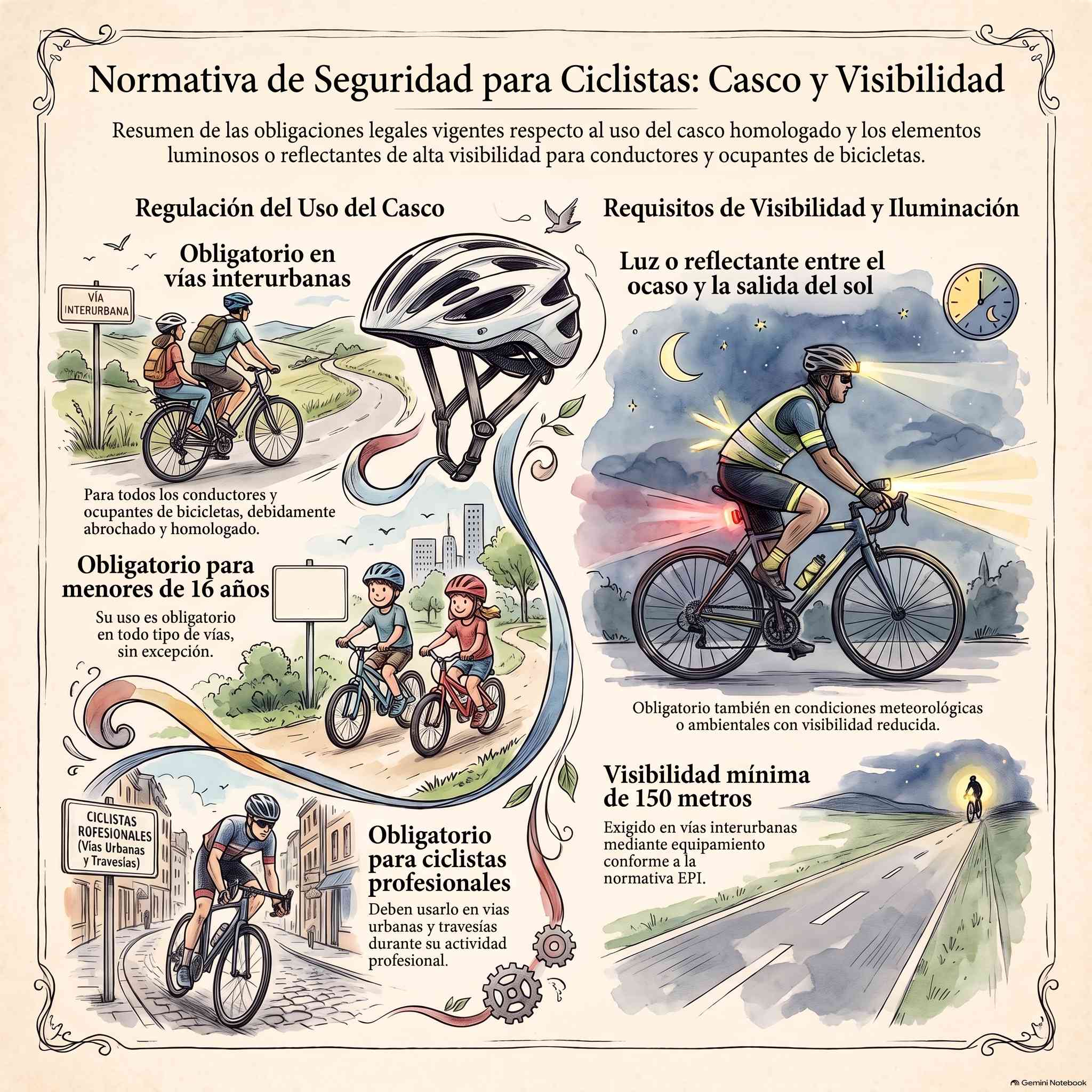Cascos y otros elementos de protección
