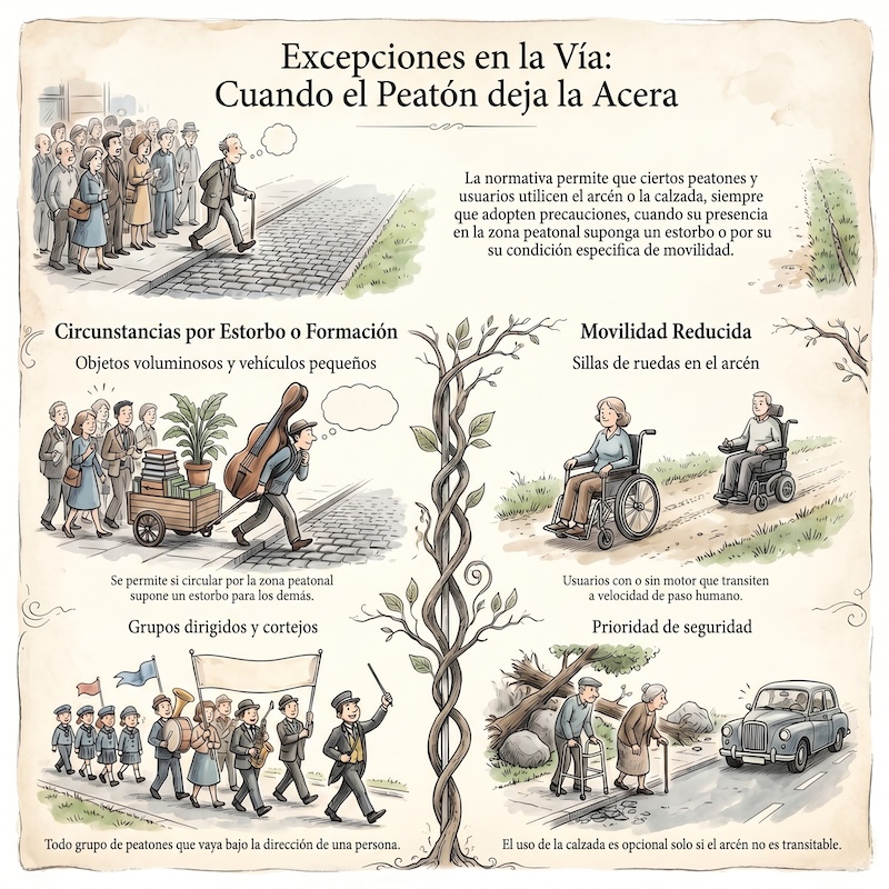Normas generales (peatones)