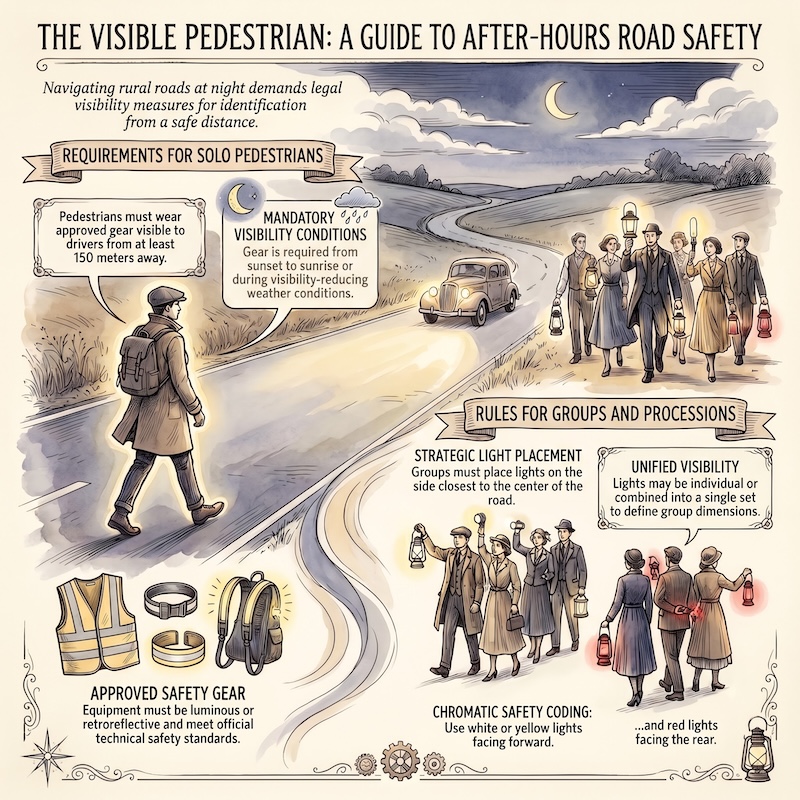 Pedestrian visibility