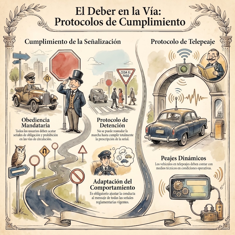 Obediencia de las señales