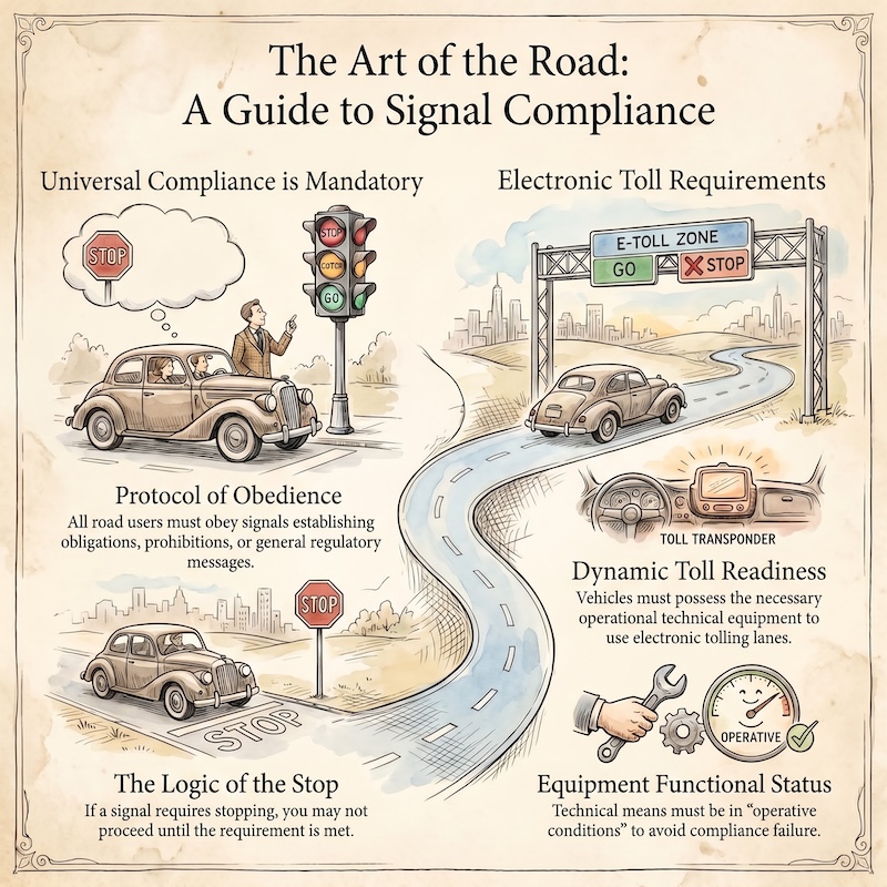 Obedience to the signs