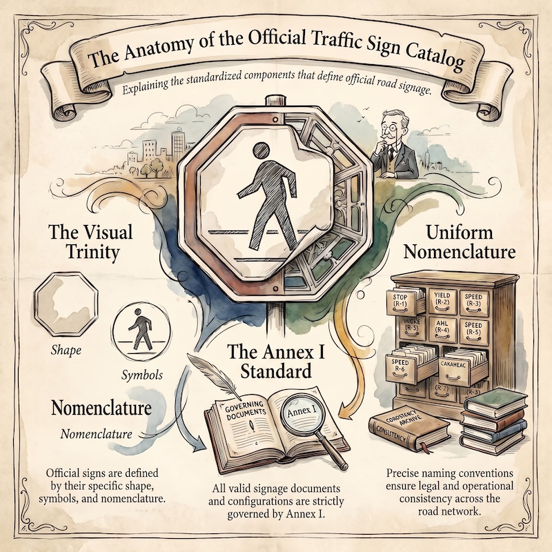 Official catalogue of traffic signs