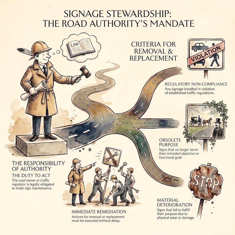 Obligations relating to signage