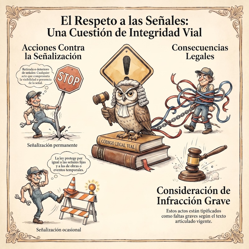 Obligaciones relativas a la señalización
