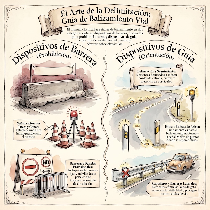 Señales circunstanciales y de balizamiento