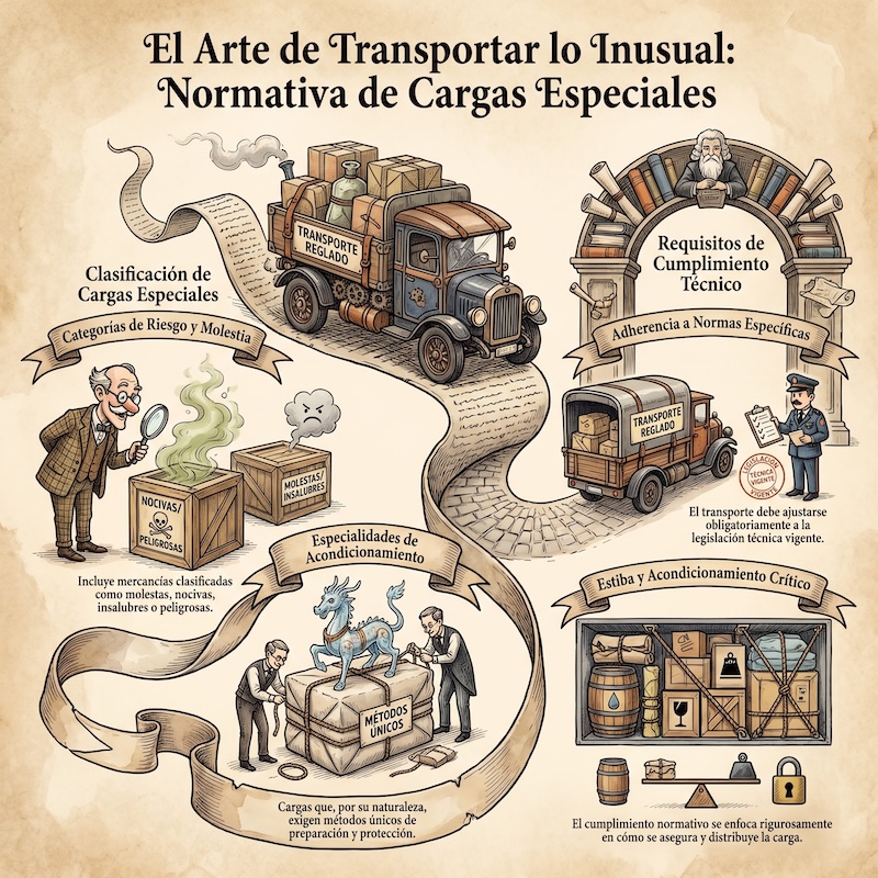 Disposición de la carga