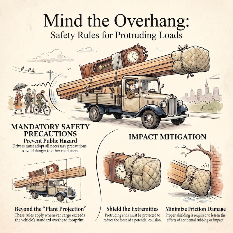 Dimensions of the load