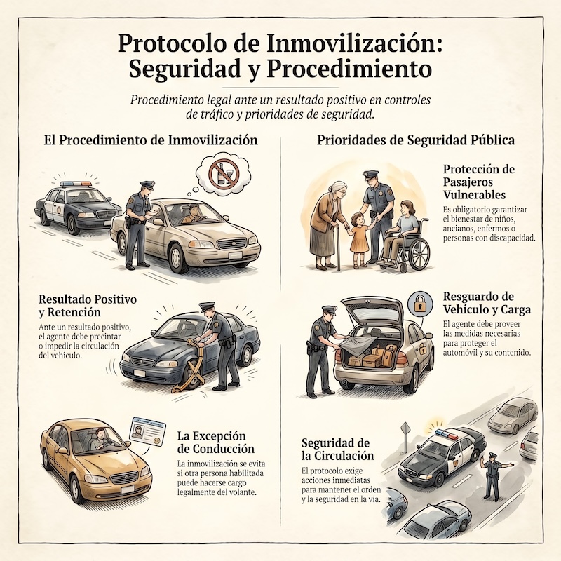 Inmovilización del vehículo