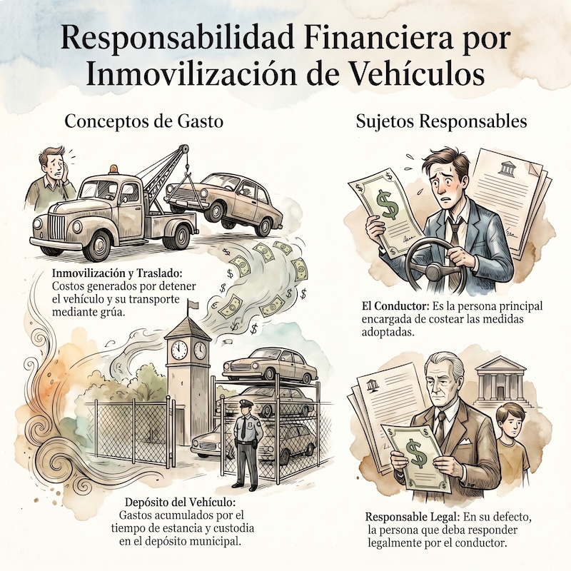 Inmovilización del vehículo
