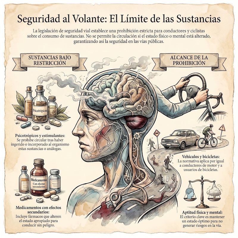 Estupefacientes, psicotrópicos, estimulantes u otras sustancias análogas