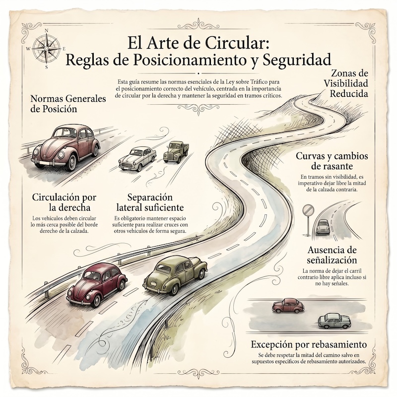 Sentido de la circulación