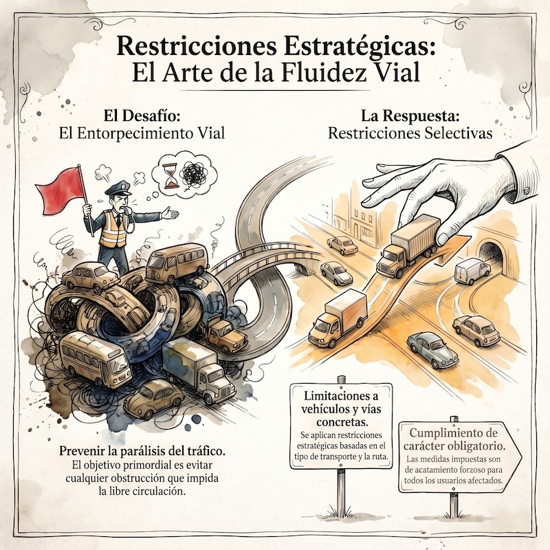 Ordenación especial del tráfico por razones de seguridad o fluidez de la circulación
